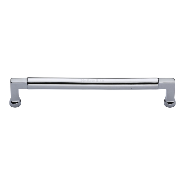 C0312 203-PC • 203 x 218 x 40mm • Polished Chrome • Heritage Brass Bauhaus Cabinet Pull Handle